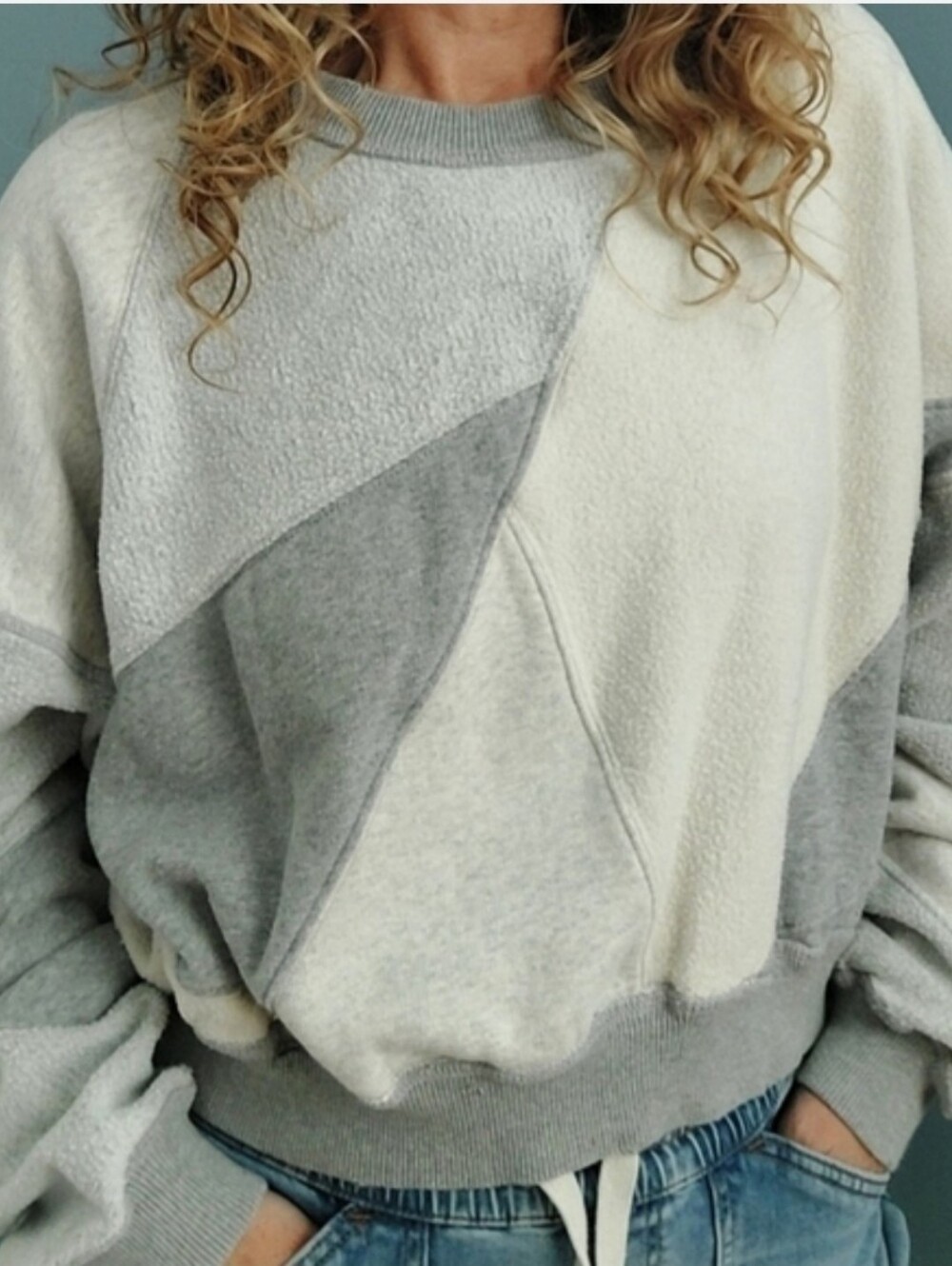 Free People Patchwork Sweater - Picture 10 of 10
